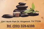 Spa & Nails of America Menu